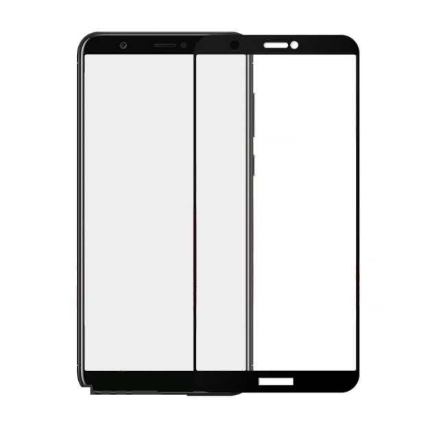 Захисне скло Full Glue PREMIUM Huawei P Smart  black-0